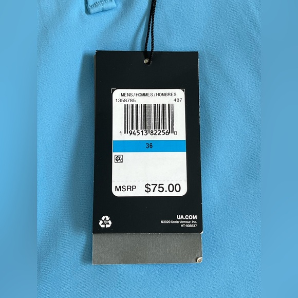 Under Armour Iso-Chill Airvent Shorts 'Fresco Blue' (size us mens 36) - Picture 3 of 8